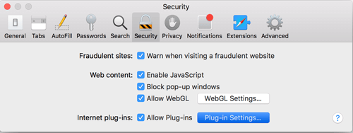 Enabling mydlink Safari Plugin in Mac