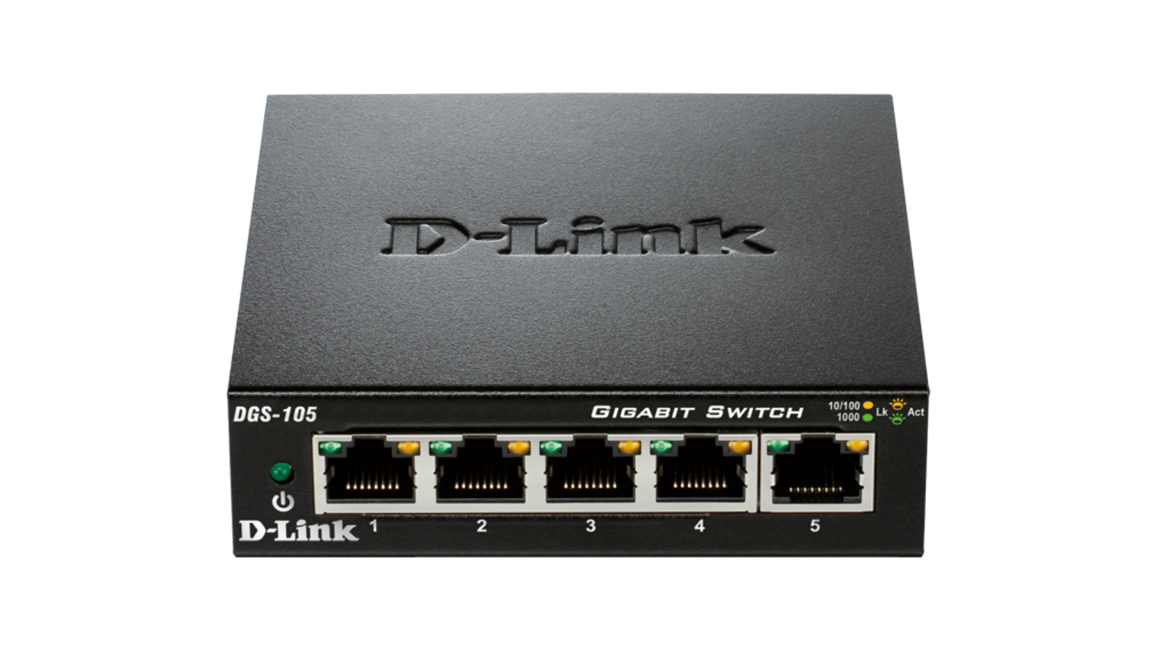 D-Link Switch-5xG+F+ENet RJ45 desktop Green Conmutadores (switches) y Hubs