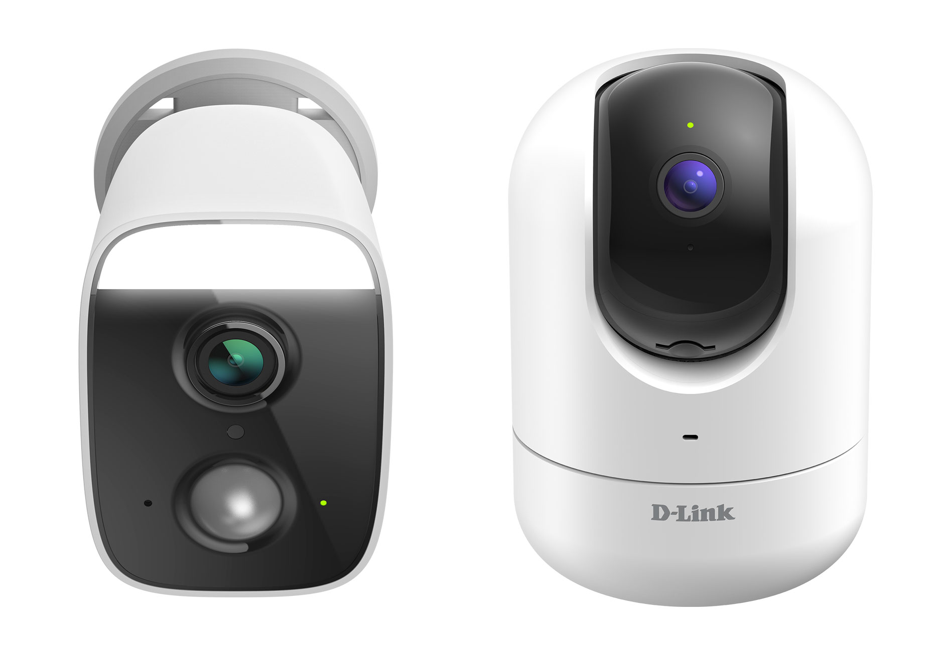 DCS-8627LH Full HD Outdoor Wi‑Fi Spotlight Camera and DCS-8526LH Full HD Pan & Tilt Wi‑Fi Camera