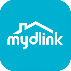 How do I record videos to my mobile device using the mydlink app L