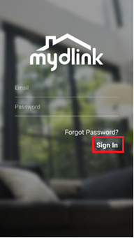 How do I set schedule to upgrade the firmware on the mydlink app