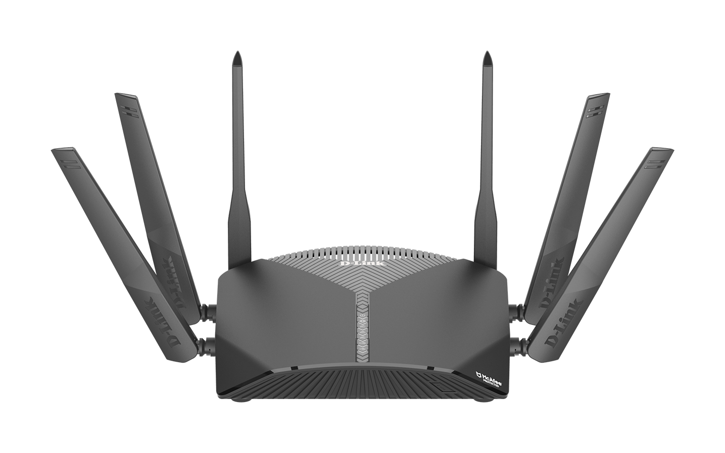 DIR-3060 EXO AC3000 Smart Mesh Wi-Fi Router front high angle