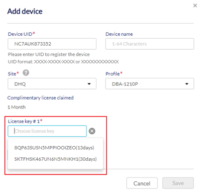 How to activate a complimentary license for refurbishment_003