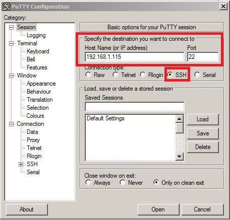 DWS 3160 Upgrade a Managed Access Point via tftp and SSH