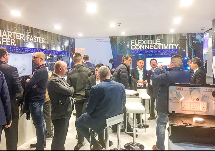 D-Link MWC 2018 Booth