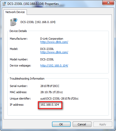 Echt niet borstel knop How do I find the IP address of my DCS-2330L and access the web-based user  interface? | D-Link UK