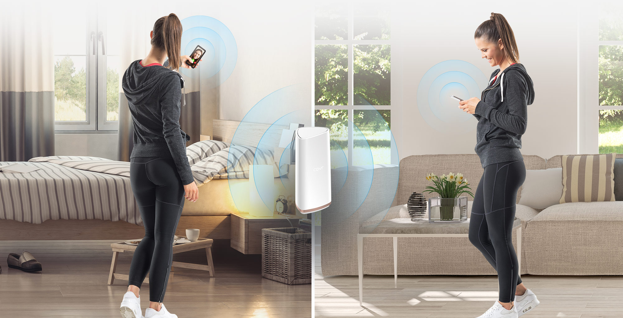 Seamless WiFi connection in your entire house