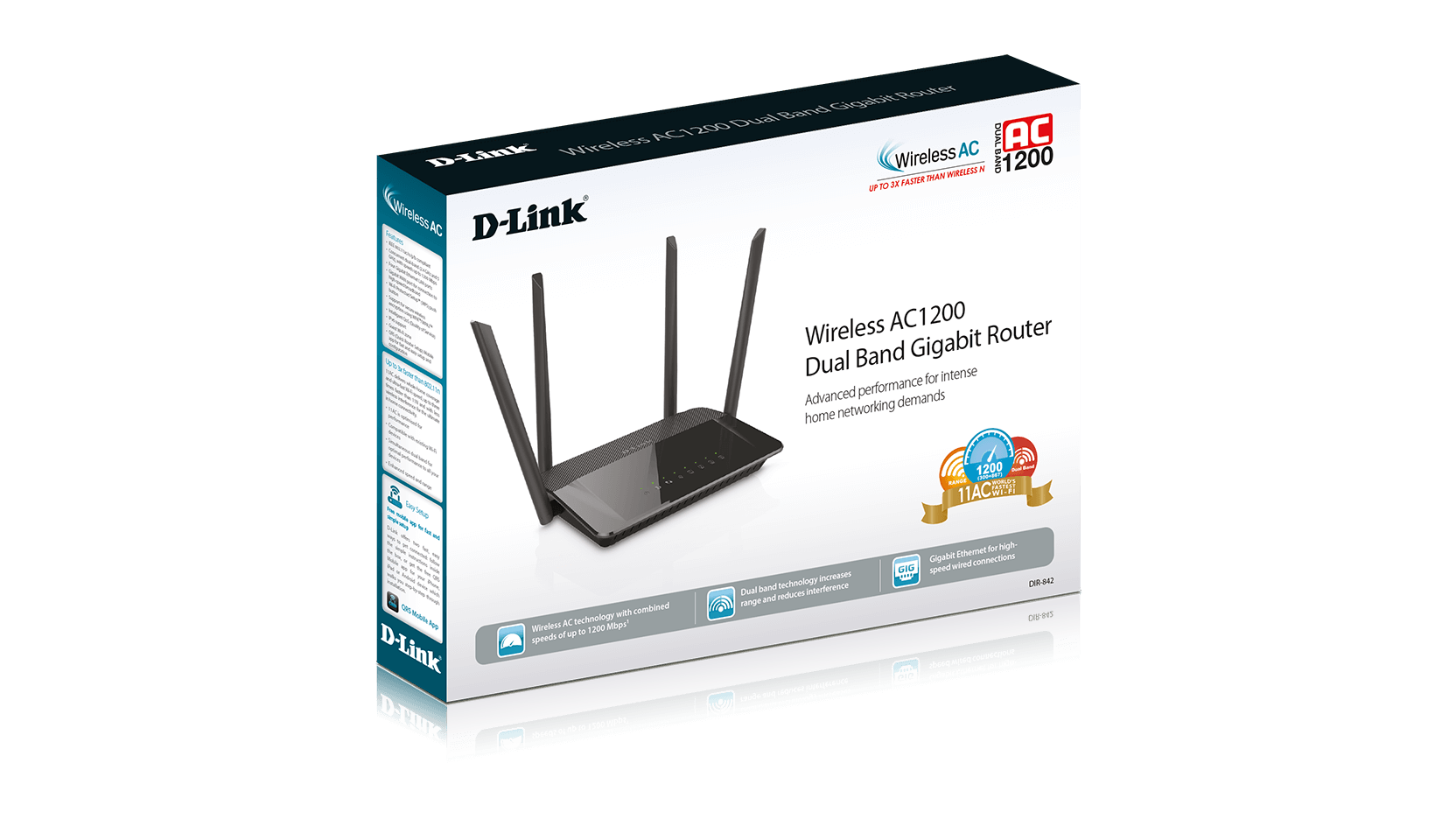 Connection Specific Dishonesty DIR-842 Wireless AC1200 MU-MIMO Dual-Band Router | D-Link UK