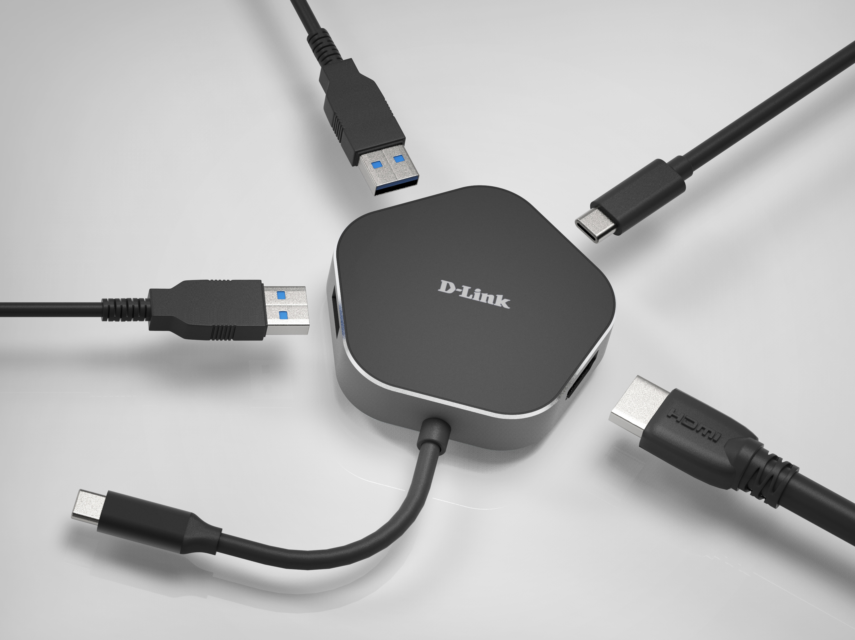 DUB-M420 4-in-1 USB-C Hub with HDMI Power | D-Link UK