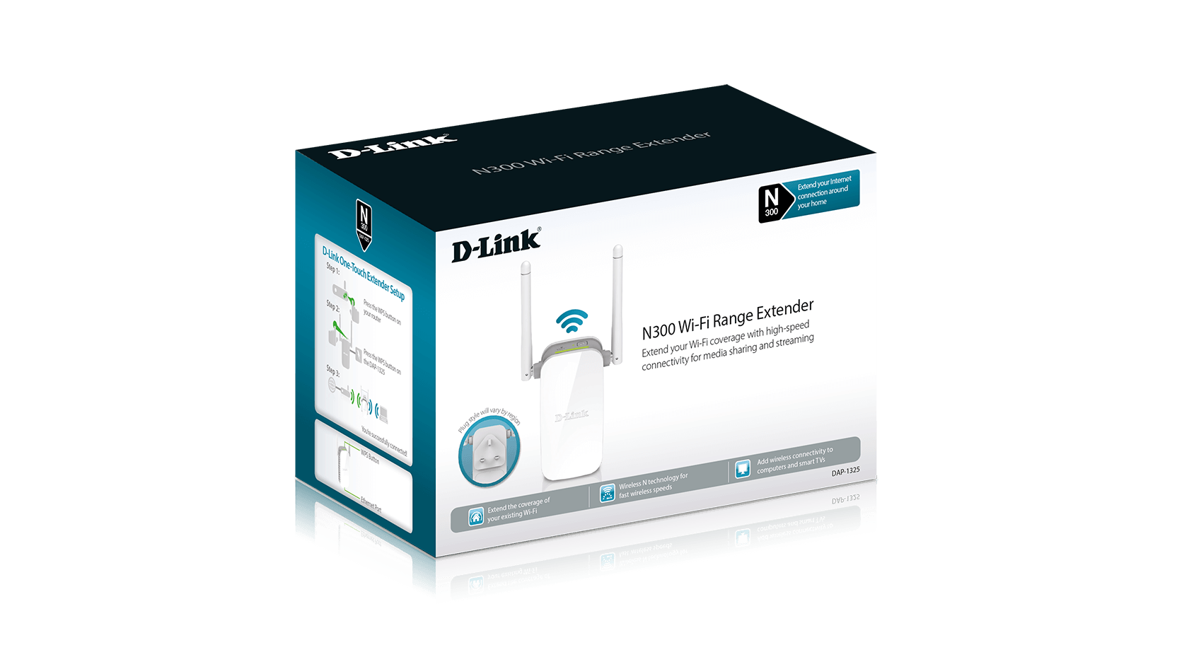D Link Za N300 Wi Fi Range Extender